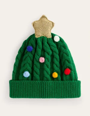 Christmas Tree Festive Hat-Green