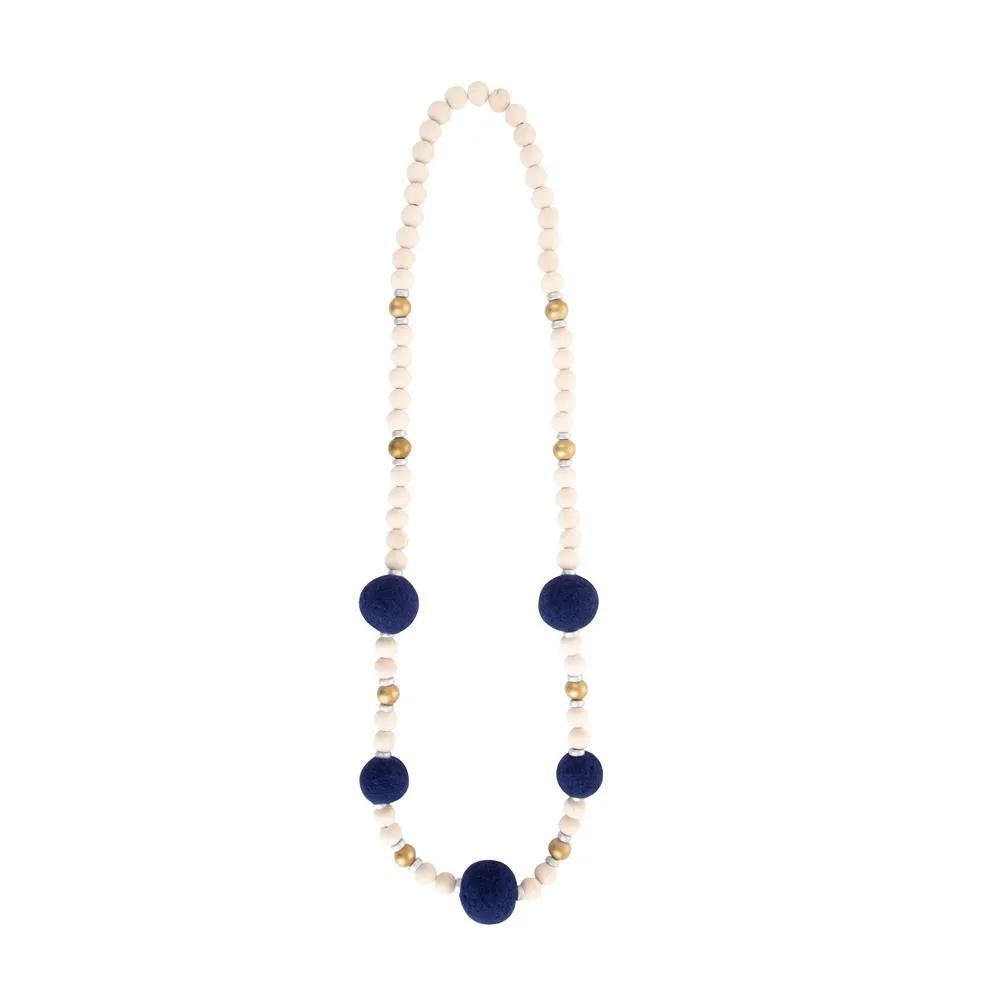 Felt Bead Necklace