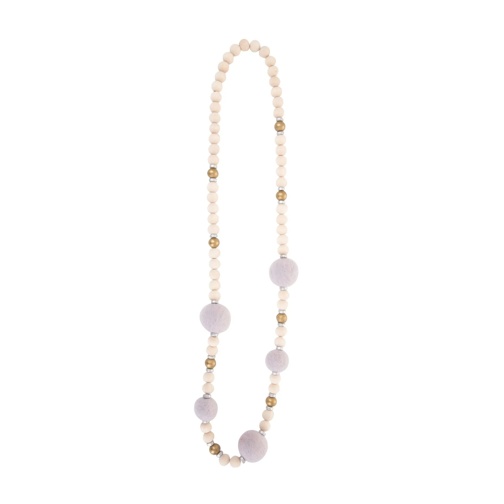 Felt Bead Necklace