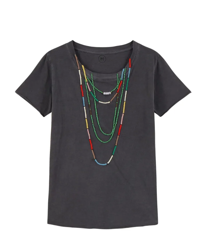 Leon & Harper Toro Grey Bead T-Shirt