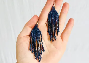 Mayan Beaded Earrings.