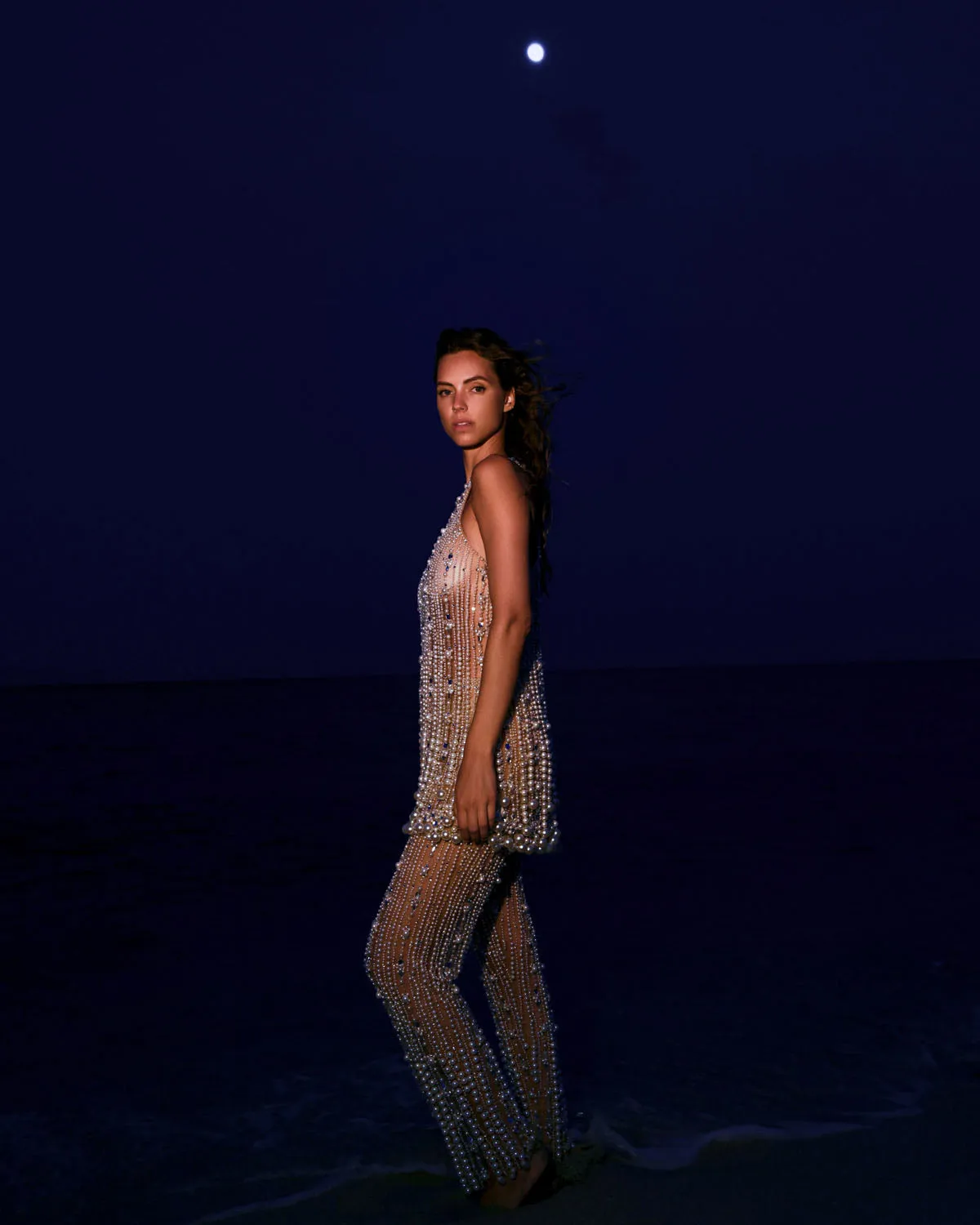 Pearl-Beaded Tunic