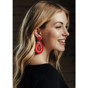 The Paint the Town Red Earrings