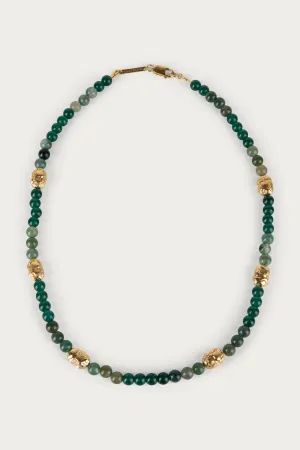 WALKS IN NATURE NECKLACE - GREEN